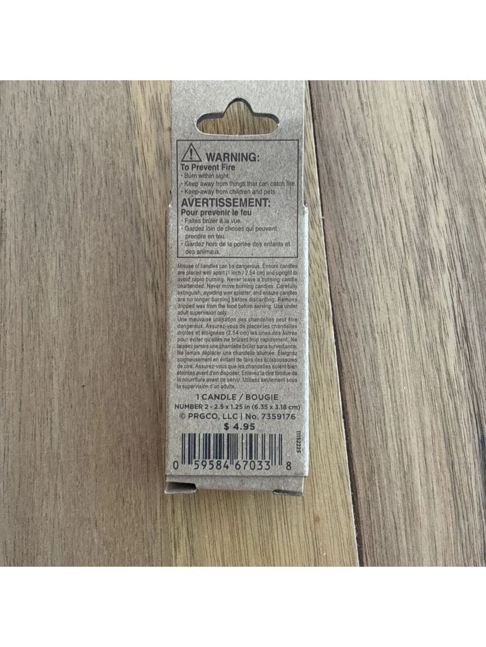Number 2 PAPYRUS candle 100% Beeswax Green